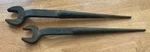 Vintage Klein Tools Spud Wrench Set 3213-H & 3212-H Ironworker Construction. Fixed Price $75.00.