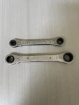 Set Of Craftsman Ratcheting Wrench 42604 42605 Made Usa. Fixed Price $19.99.