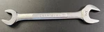 Vintage Craftsman Double Open End Wrench 5/8" X 3/4" Forged Usa W-44582. Fixed Price $11.95.