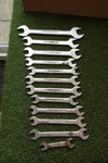 12 X Britool Whitworth Open Ended Spanners As Listed Below. Fixed Price $26.72.