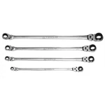 K Tool Double Flex Ratcheting Wrench Set Pc 120-TOOTH (1-30252E-11). Fixed Price $284.73.