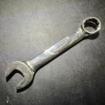 Snap-on Tools Usa New 7/8" Sae Short Length Chrome 12PT Combo Wrench OEX280B. Fixed Price $90.00.