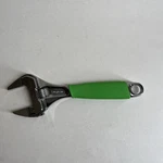 New Snap-on Green 8'' Slim Adjustable Wrench Smooth Jaw ADHWS8G. Fixed Price $99.00.