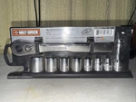 Harley Davidson Pc 3/8" Sae Ratchet Socket Set Usa HCS3829 12 Point. Fixed Price $99.99.