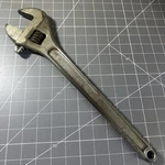 Vintage Proto 716 Steel Adjustable Wrench Professional Forged 16" Usa Made. Fixed Price $49.00.