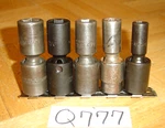 Mac Tools Piece 3/8 Drive Sae. Deep Impact Universal Sockets 5/8. Fixed Price $160.00.