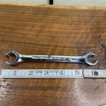 Stanley Double End Flare Nut Line Wrench 1/2 X 9/16 Made Usa Full Chrome.. Fixed Price $15.00.