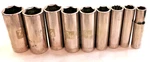 Craftsman 9 Piece 6 &12 Point Deep Sockets Drive 3/8"-7/8" 45835-42544. Fixed Price $29.00.