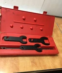 Matco Tools Pneumatic Fan Clutch Wrench PFC43300 Complete Set 36MM 2" 8PC. Fixed Price $79.99.