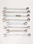 (8 Pc) Snap Tools Metric Set Lot Comination Wrenches From 10MM 16MM. Fixed Price $160.00.