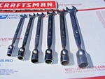 Craftsman Tools 6PC. Saltus Wrench Set Series Vintage Usa Sae. Fixed Price $150.00.