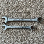 Sk Tools No. C12 & C16 Combination Wrenches 1/2 3/8 Usa Set Of. Fixed Price $10.00.