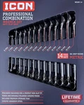New Metric Icon Combination Wrench Anti-slip Grip Polished Chrome Pick Size Mm. Fixed Price $8.99.
