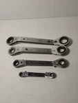 Vintage Craftsman Offset Ratcheting Box End 43651 43653 43654 43655. Fixed Price $79.99.