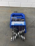 Kobalt 20-PIECE PRO-90 Ratcheting Combination Wrench Set Sae+metric 90T 81730. Fixed Price $49.00.