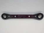 Snap-on Tools Usa 5/8" & 11/16" Sae Flat Double Ratcheting Wrench R2022C. Fixed Price $17.99.
