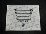 Snap-on Tools New 4PC 6MM-9MM Flank Drive Plus Ratchet Wrench Set SOXRM704A. Fixed Price $199.95.