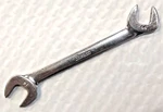 Snap-on Metric Angle Wrench VSM5214, 14MM Open-end Way 30-60 Degree Chrome Usa. Fixed Price $12.95.