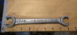 Napa Ndf 556 3/4-IN X 7/8-IN Line Flare Nut Wrench Made Usa Used Tools. Fixed Price $8.99.