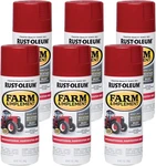 6PK Specialty Farm &implement Spray Paint 12OZ Gloss International Harvester Red. Fixed Price $107.45.