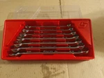 Snap-on Tools 7 Pc 12-POINT Sae Flank Drive Combination Wrench Set. Fixed Price $202.49.