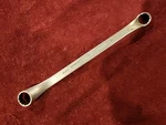 Vintage Williams Superrench 8727A Offset Box End Wrench 5/8" 11/16". Fixed Price $7.99.
