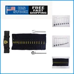 Precision 18-PIECE Metric Ratchet Wrench Set, 72-TOOTH Design & Tool Bag. Fixed Price $106.99.