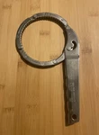 Vintage Turny Filter Adjustable Auto Oil Wrench Tool - Japan 3885479. Fixed Price $14.00.