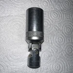 Vintage Craftsman 3/8" Drive 13/16 Flex Spark Plug Socket -v- 43323. Fixed Price $14.75.
