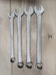 Snap-on 4PC Sae Combination Wrenchs Set 7/16"-3/4" 12PT Oex Combo Series. Fixed Price $54.99.