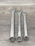 Master Mechanic Combination Wrench Lot Chrome Vanadium 9/16 11MM Sae Metric. Fixed Price $16.09.