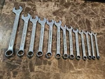 Stahlwille Germany Open Box 13 Metric Wrench Set Piece 12 Point 6 - 19 Mm. Fixed Price $150.00.