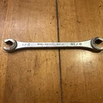 Mac Tools Sabina Ohio, OB1618, 1/2" X 9/16" Flare Nut Line Wrench, Point Usa. Fixed Price $13.46.