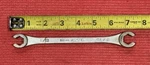 Mac Tools Sabina Ohio, OB1618, 1/2" X 9/16" Flare Nut Line Wrench, Point Usa. Fixed Price $9.99.