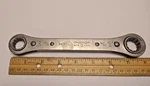 Challenger By Proto Ratchet Box Wrench 9/16" 5/8" 6822 Made In Usa Long. Fixed Price $14.89.