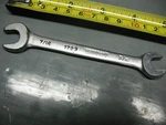 Herbrand 1723 Usa Open End Wrench 3/8'' - 7/16''. Fixed Price $9.00.