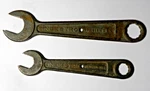 Vintage Indestro Wrench Pair Chicago Usa Combo Box/open-end Mid-century. Fixed Price $12.95.