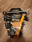 Gearwrench 13PC Master Sae Reversible Ratcheting Set 5/16" To 1" #9509N. Fixed Price $119.99.