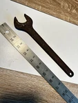 Vintage Din 894 27MM Metric Single Open End Wrench Germany Gedore. Fixed Price $15.00.