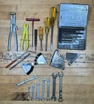 Mixed Lot Of 21 Blue Point & Par Wrenches, Screw Drivers, Pliers, Gauges, Etc. Fixed Price $99.00.