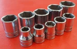 Snap-on Fs 10-PC. 5/16" 7/8" Sae 3/8" Drive 6PT Point Shallow Socket Set Read!. Fixed Price $87.00.