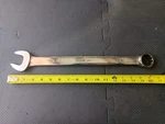 Snap OEX38B 1-3/16" Standard Handle 12PT Chrome Combination Wrench (used). Fixed Price $75.00.