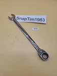 Snap-on 18MM Metric Ratcheting Reversible Flank Drive Plus Wrench SOXRRM18A. Fixed Price $64.99.