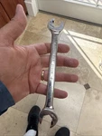 Craftsman 21934 15MM X 16MM Double Open End Ratcheting Wrench. Fixed Price $11.00.