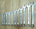Combination Spanner Wrench Set - 11 Pieces Metric 18MM To 7MM. Fixed Price $29.75.
