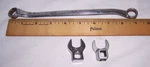 Tool Lot S-k B-1618 1/2" X 9/16" 12 Point Offset Wrench Snap On + Napa Crowfoot. Fixed Price $19.99.