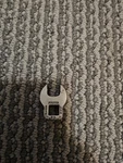 Proto J4916 1/2" Crowfoot Wrench, 3/8" Drive. Fixed Price $14.00.