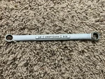 Vintage Craftsman Tools -v- 9/16" 1/2"BOX End Wrench, 43923, Made Usa. Fixed Price $13.99.