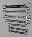 Snap-on Rxh Rxv Rxfs Rxs Double & Open End Flare Nut Line Matco Wrench. Fixed Price $119.95.