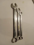 Snap On Wrench Lot 0EX24 OEX18 OEX14 Sae (CJR21). Fixed Price $45.00.